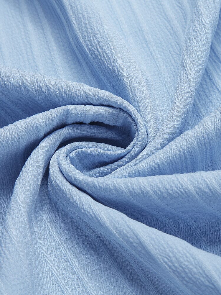 Casual Textured Henley T-Shirt (US Only) - Image 14
