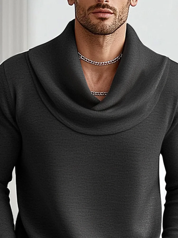 Casual Trendy Cowl Neck Tops - Image 3