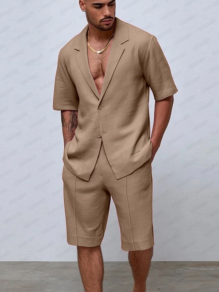 Casual Trendy Summer Suit Set - Image 10