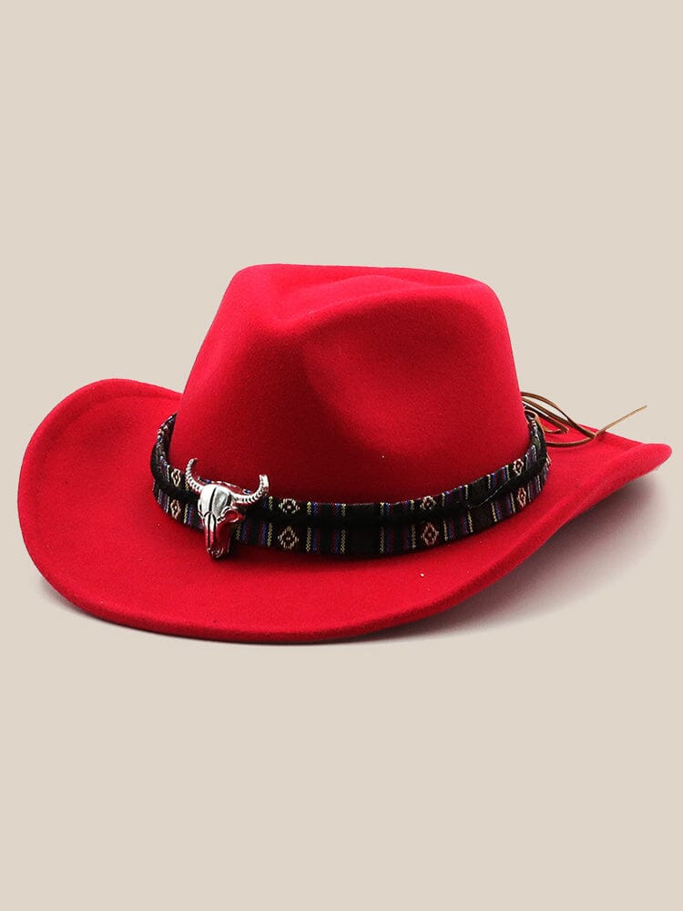 Classic 100% Wool Cowboy Hat - Image 5