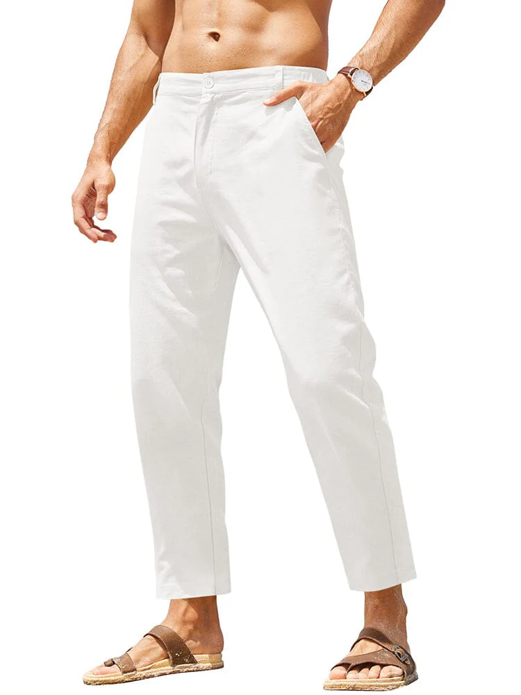 Classic Breathable Linen Pants (US Only) - Image 5