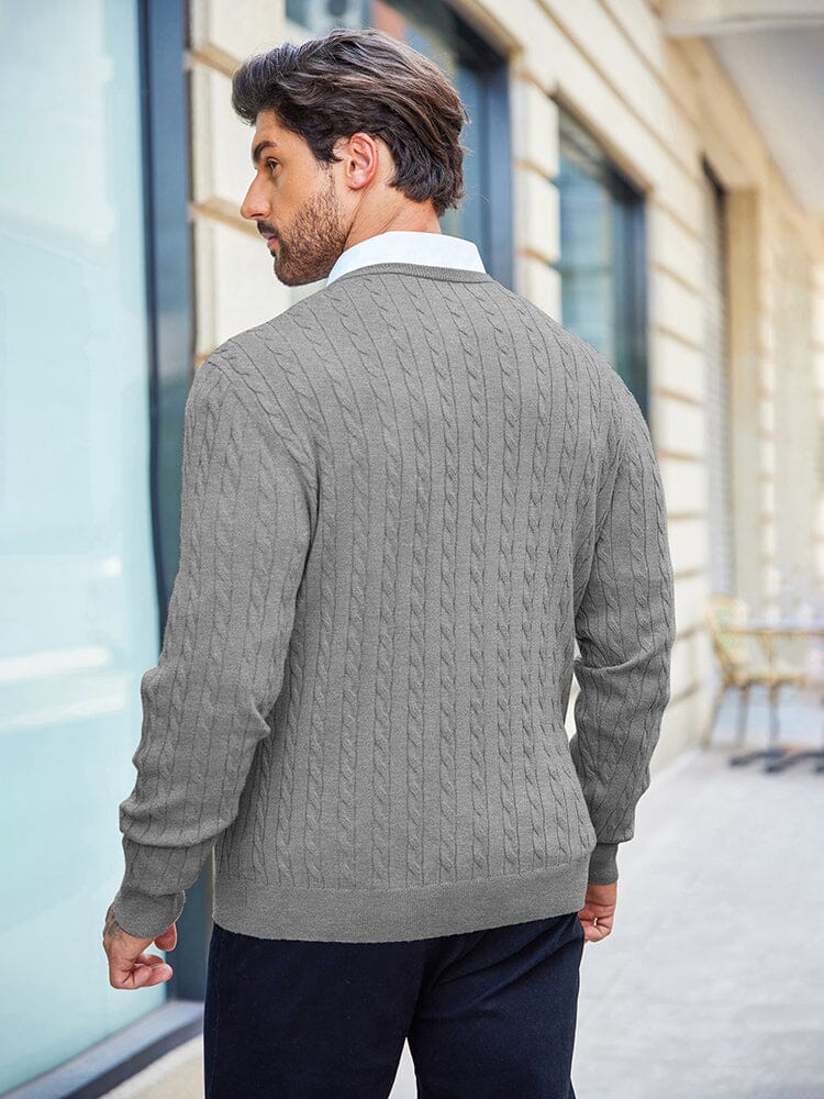 Classic Cable Knitted Pullover (US Only) - Image 13