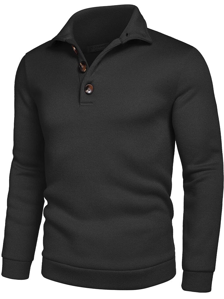 Classic Casual Thermal Knitted Sweatshirt (US Only) - Image 2