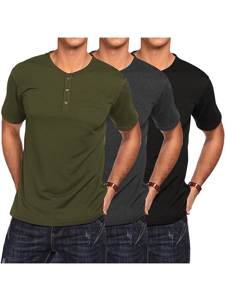Classic Fit Cotton Shirts 3 Pack (US Only) - Image 3