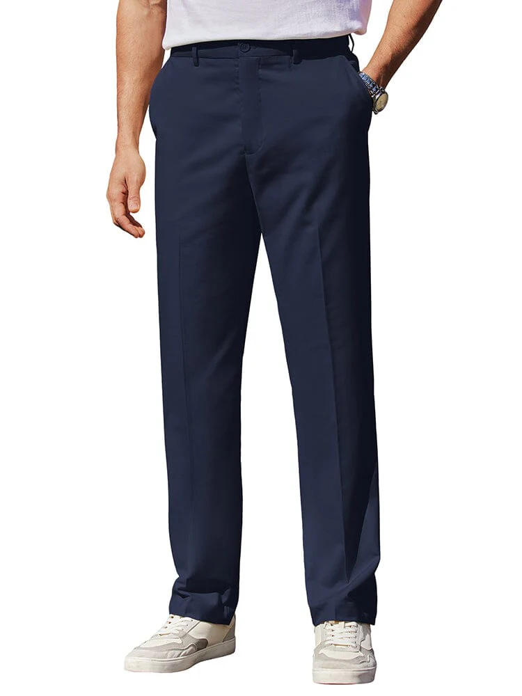 Classic Fit Stretch Suit Pants (US Only) - Image 3