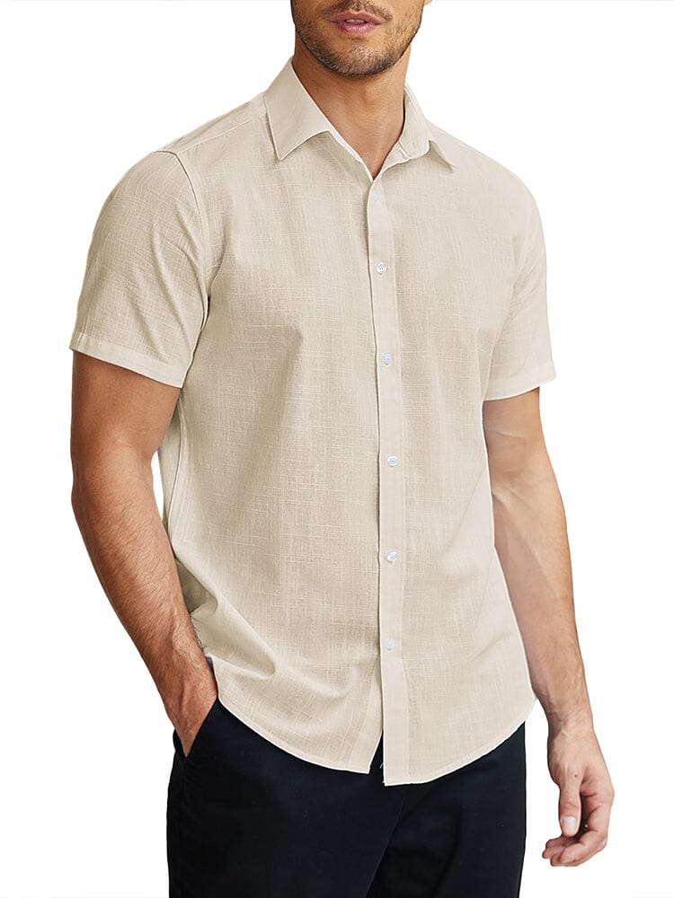 Classic Pure Cotton Button Up Shirt (US Only) - Image 6