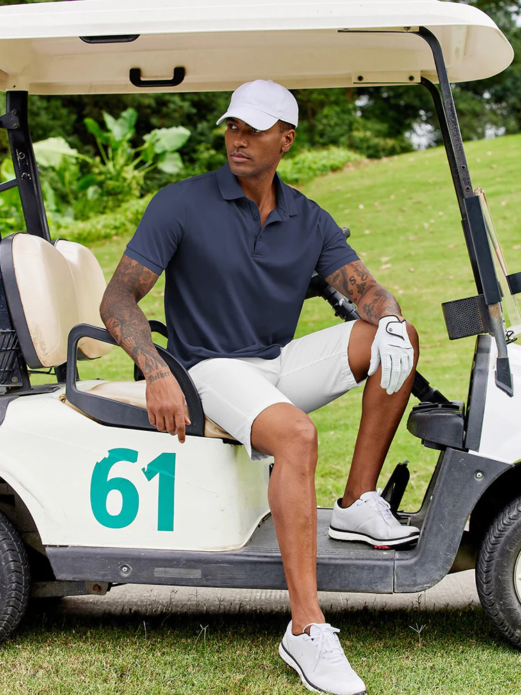 Classic Quick-Dry Golf Polo Shirt (US Only) - Image 14