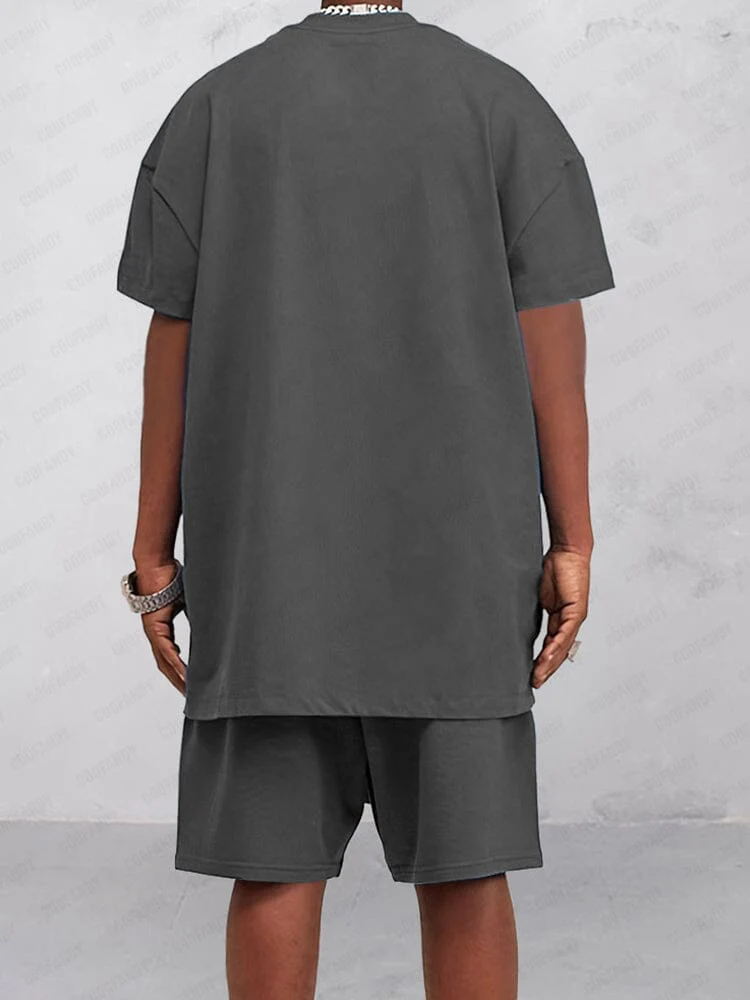 Classic Simple T-Shirt Set - Image 3