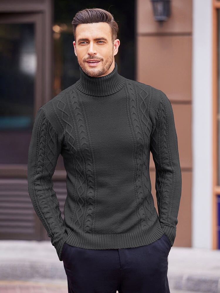 Classic Slim Fit Turtleneck Sweater (US Only) - Image 11