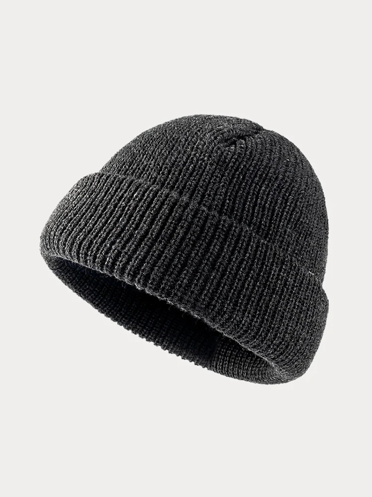Classic Soft Elastic Knit Beanie - Image 13