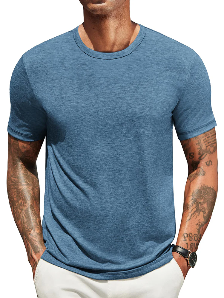 Classic Soft Versatile Basic T-Shirt (US Only) - Image 5