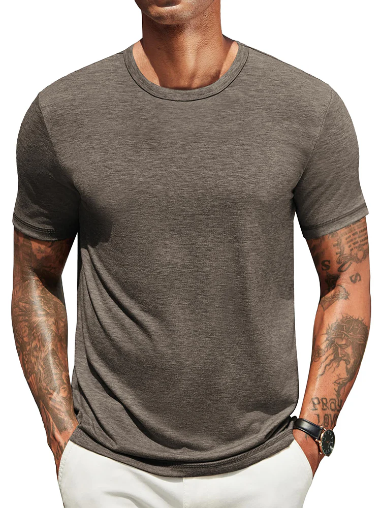 Classic Soft Versatile Basic T-Shirt (US Only) - Image 6