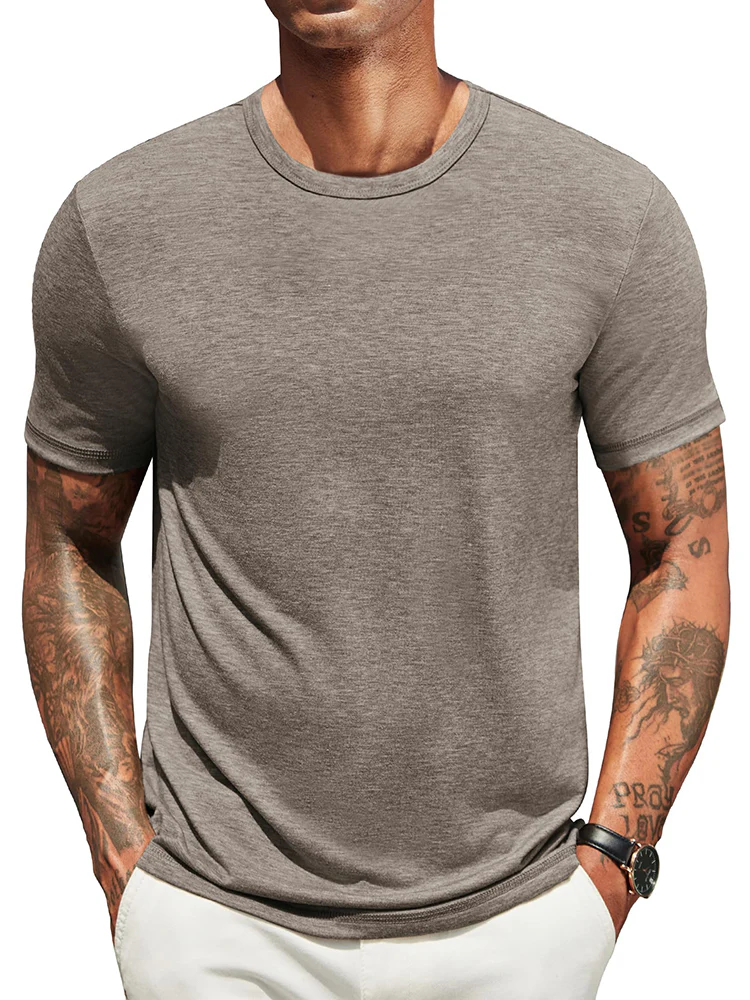 Classic Soft Versatile Basic T-Shirt (US Only) - Image 7