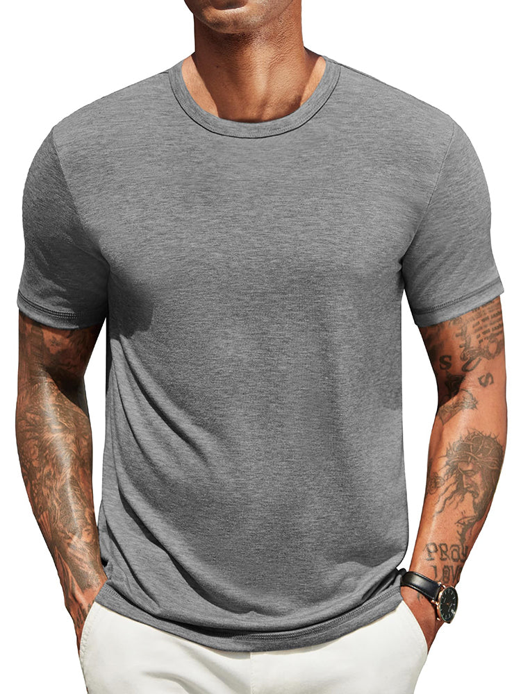 Classic Soft Versatile Basic T-Shirt (US Only) - Image 9