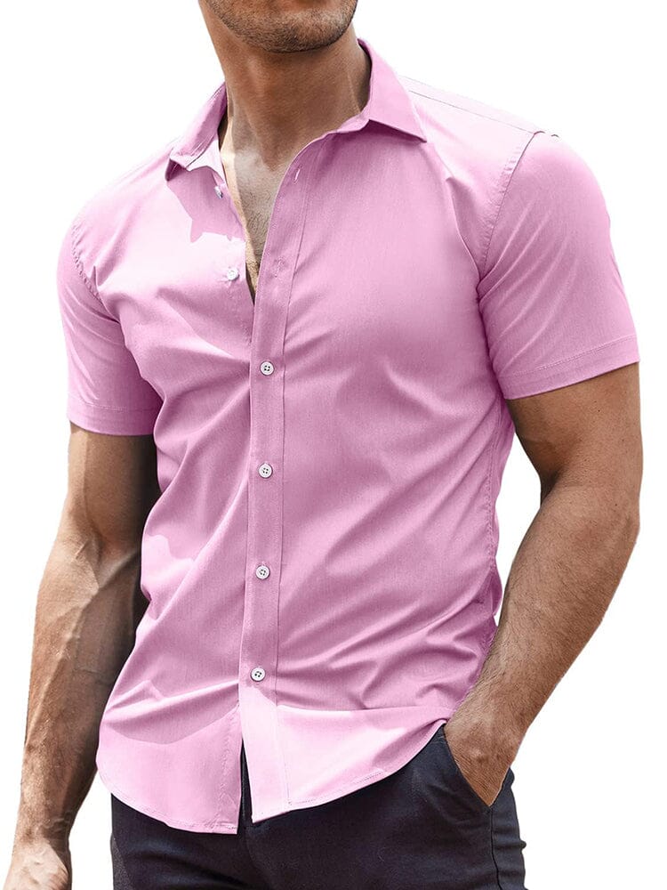 Classic Stretchy Business Shirt - Image 10