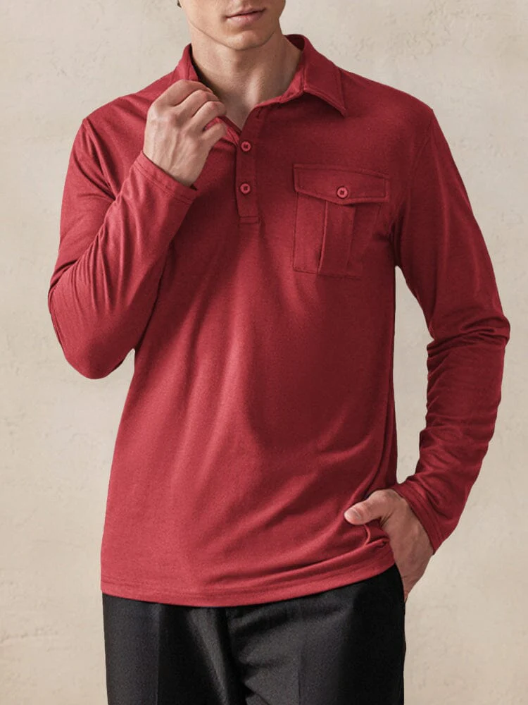 Classic Utility Polo Shirt - Image 8