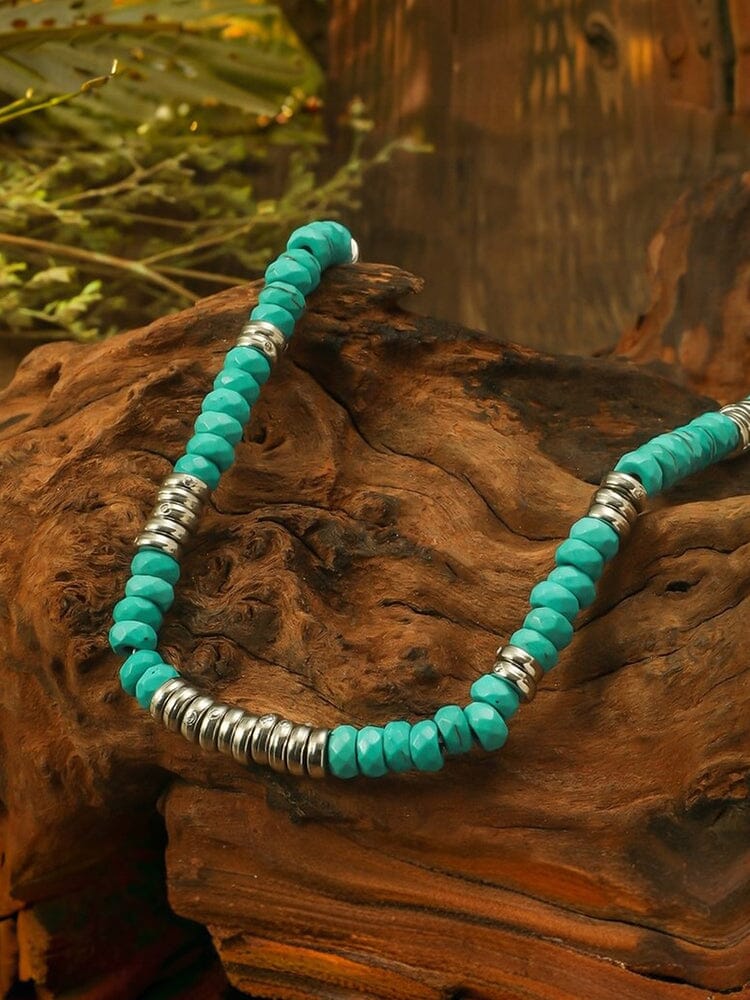 Coconut Natural Stone Beaded Necklace - Image 8