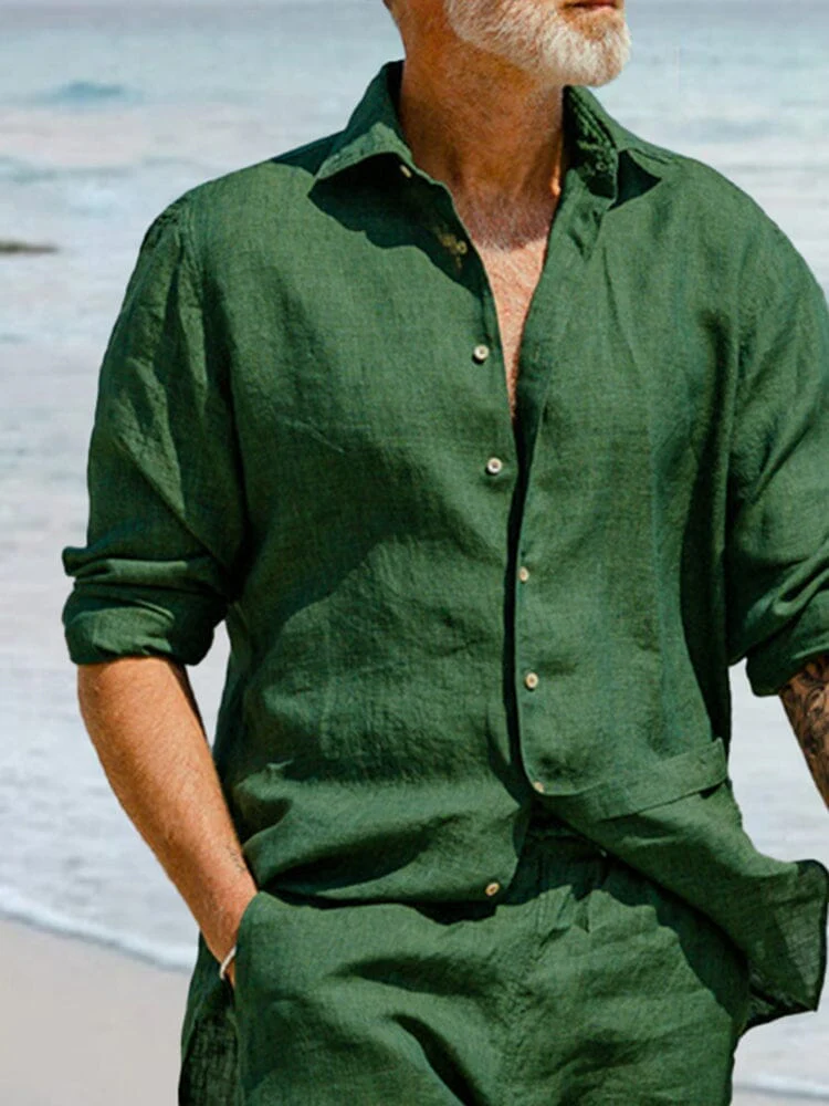Comfort Versatile Shirt Shorts Set - Image 3