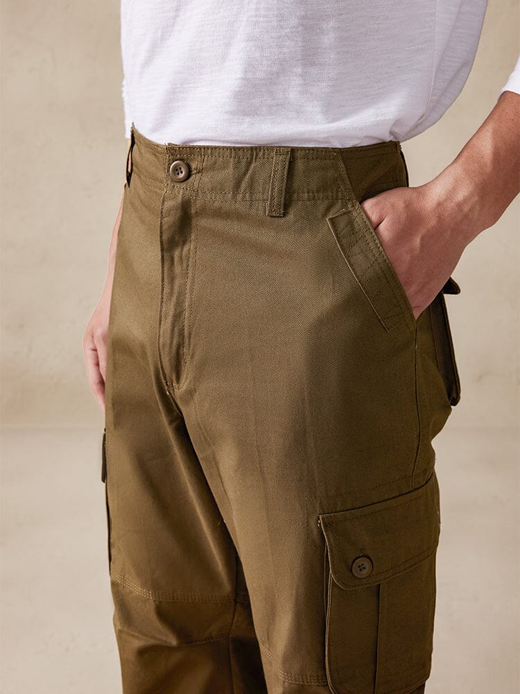 Comfy 100% Cotton Cargo Pants - Image 14
