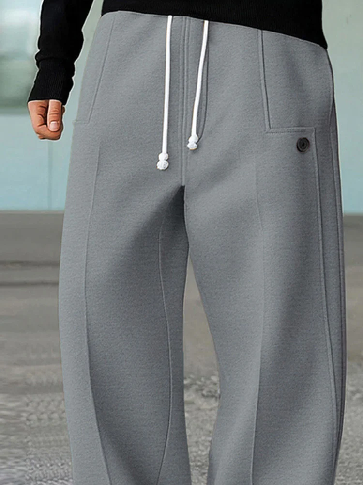 Comfy Sporty Wide Leg Pants - Image 5