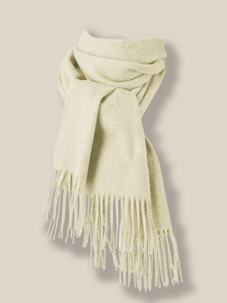 Comfy Tassel Faux Pashmina Scarf - Image 7