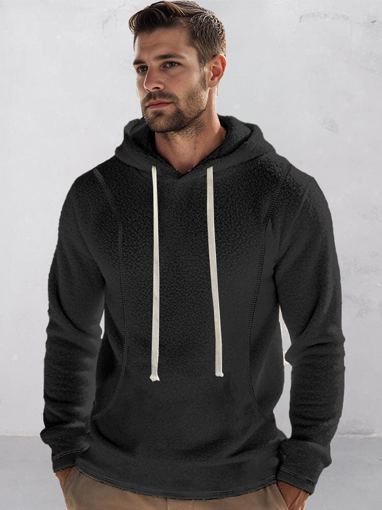 Comfy Warm Polar Fleece Hoodie - Image 5