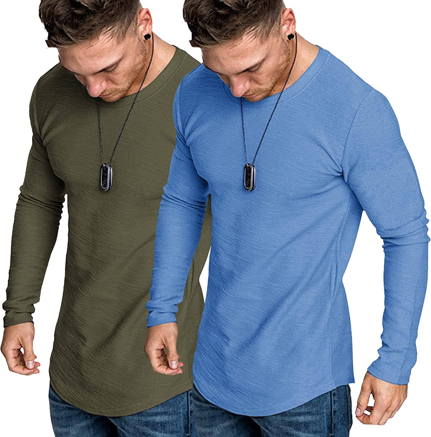 2-Pack Muscle Fitted Workout T-Shirt (US Only) - Image 2