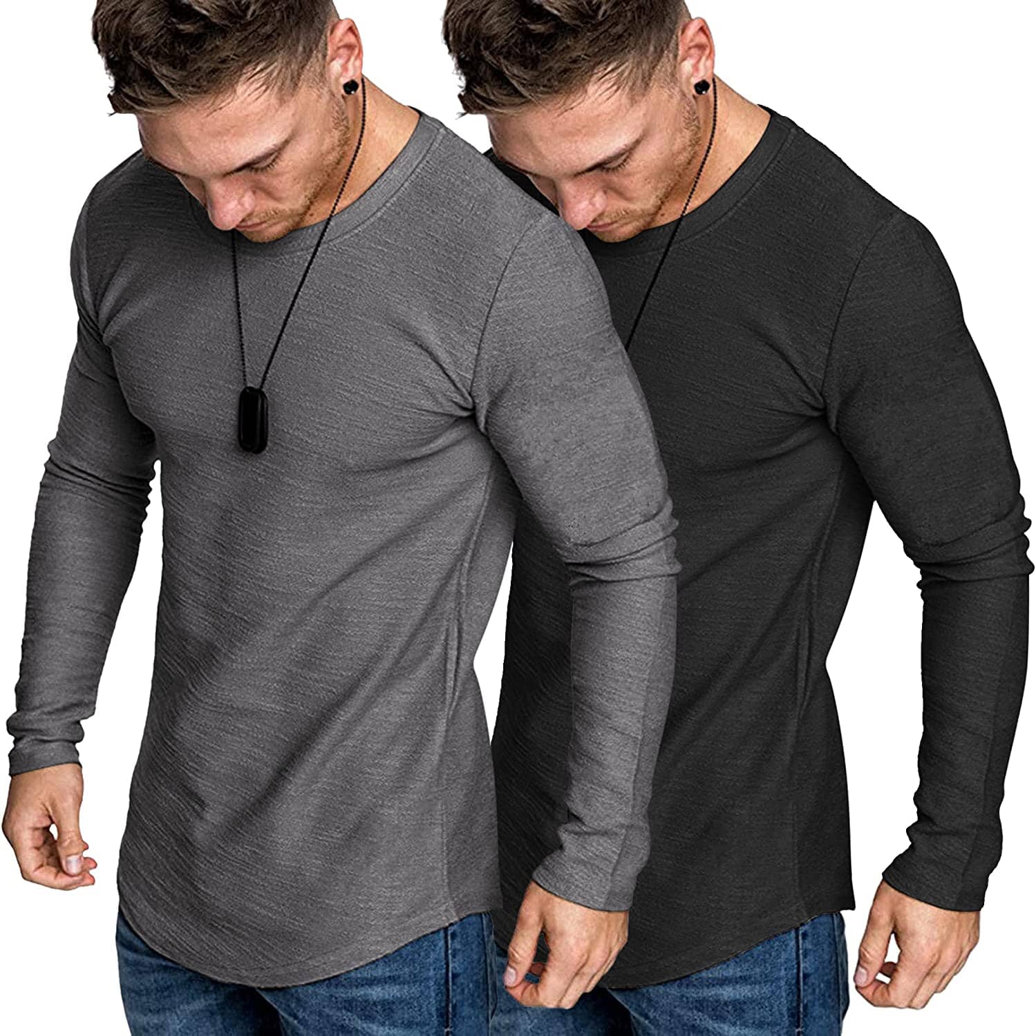 2-Pack Muscle Fitted Workout T-Shirt (US Only) - Image 8