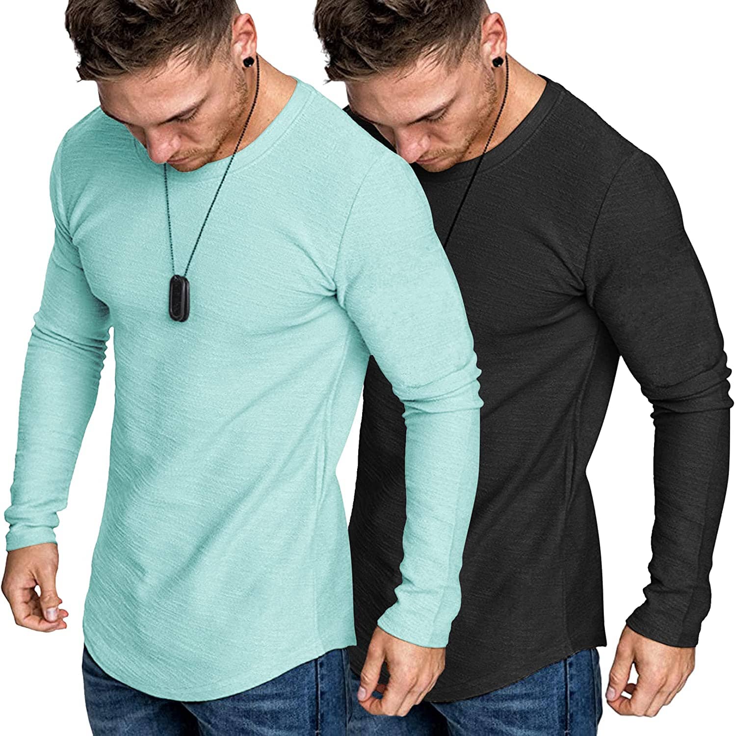 2-Pack Muscle Fitted Workout T-Shirt (US Only) - Image 9