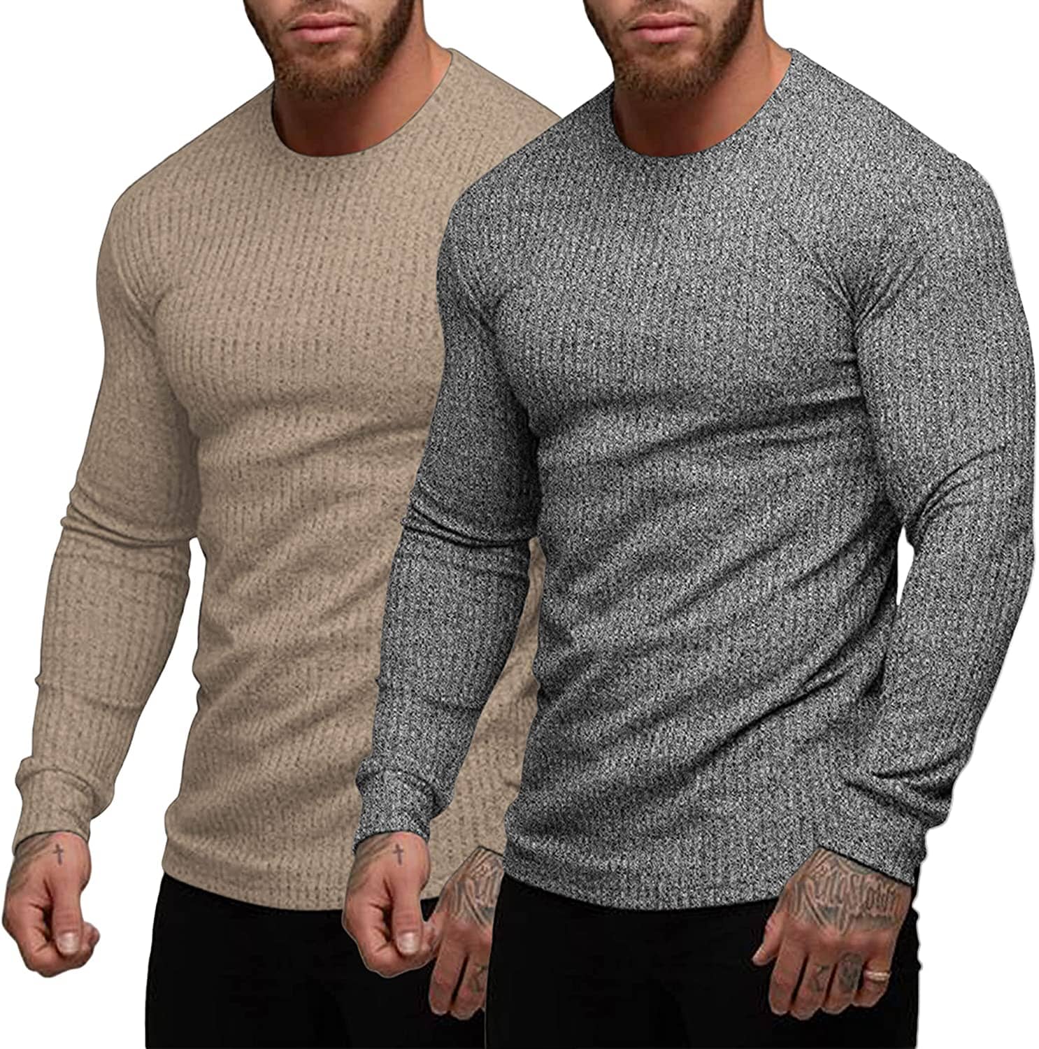 2-Pack Stretch Gym Bodybuilding T-Shirt (US Only) - Image 3