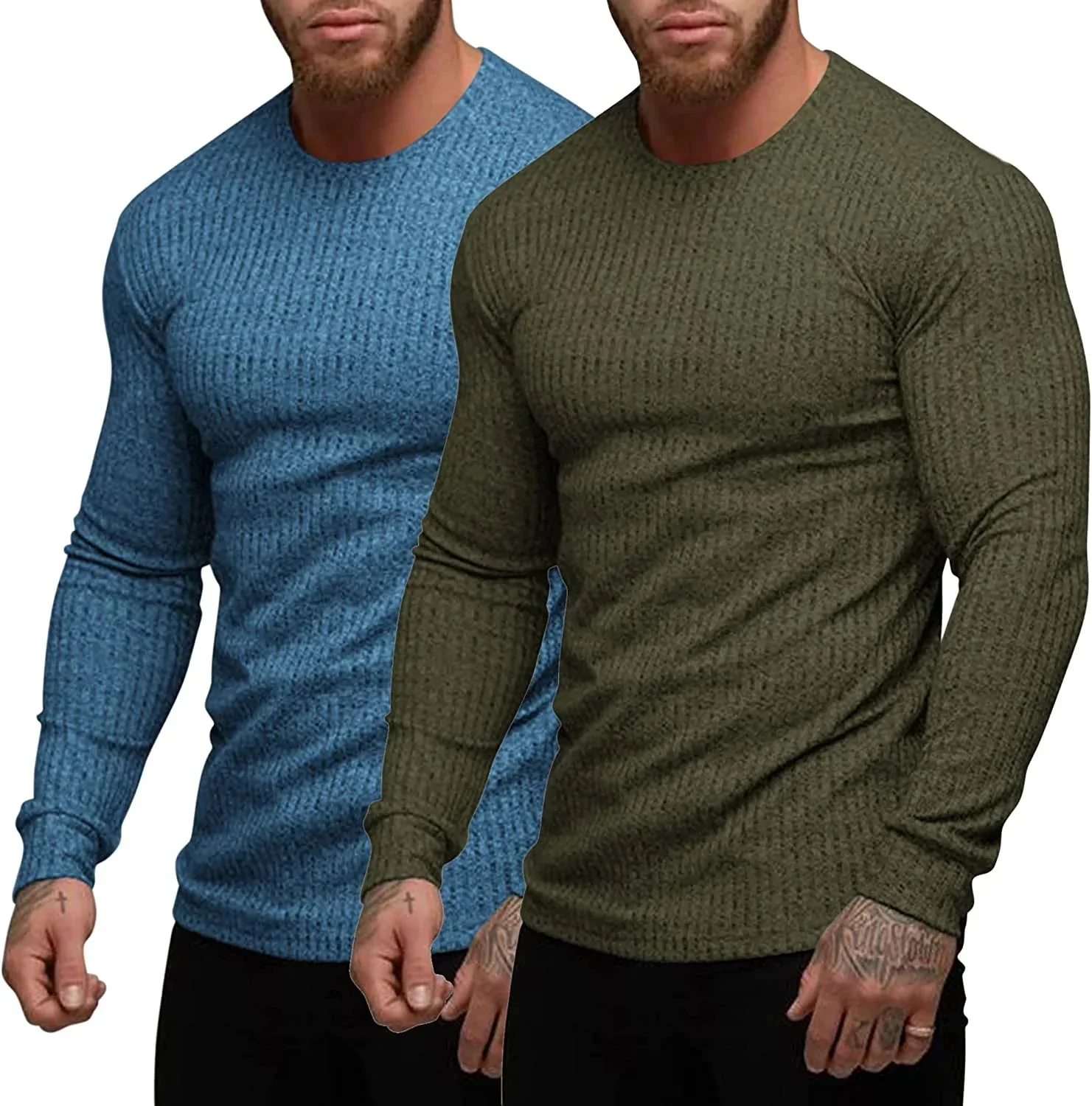 2-Pack Stretch Gym Bodybuilding T-Shirt (US Only) - Image 8