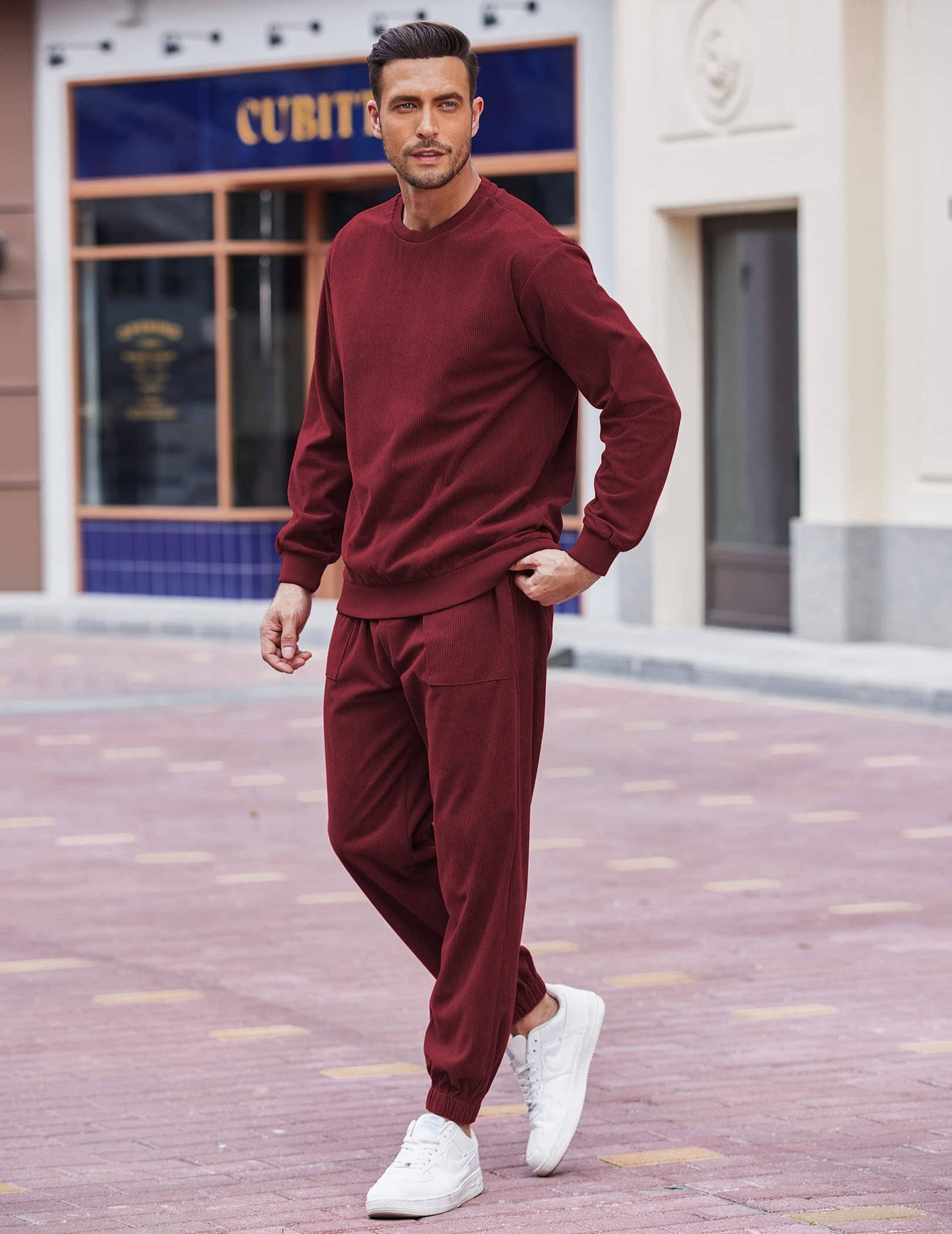 2 Piece Long Sleeve Pullover Sports Sets (US Only) - Image 7