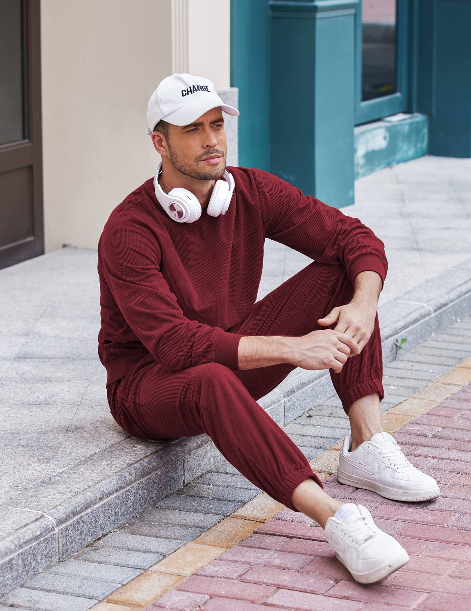 2 Piece Long Sleeve Pullover Sports Sets (US Only) - Image 8