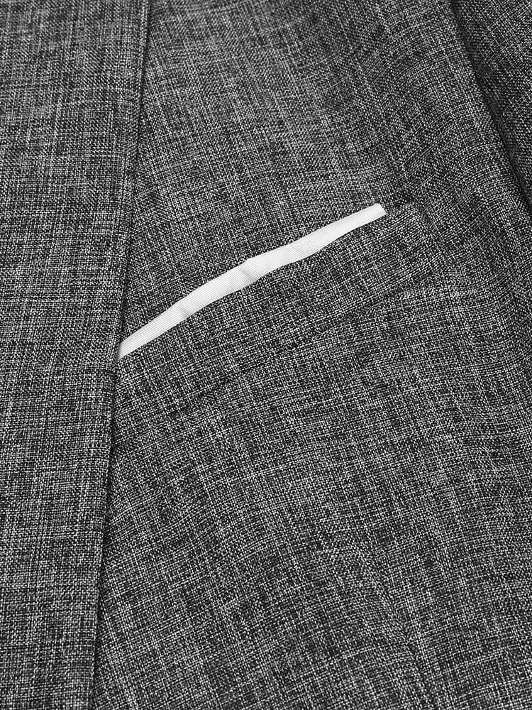 4-Piece One Button Blazer Suit Sets (US Only) - Image 13
