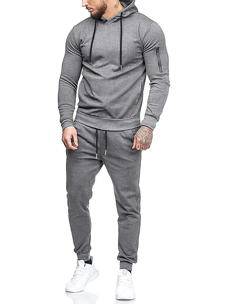 Casual 2-Piece Hooded Running Sport Suit Sets (US Only) - Image 6