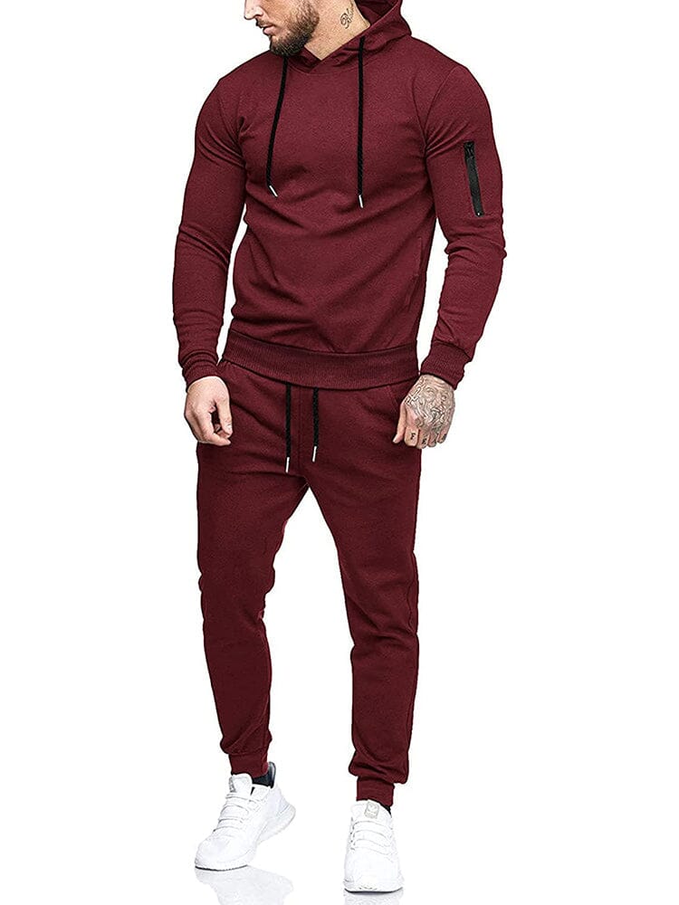 Casual 2-Piece Hooded Running Sport Suit Sets (US Only) - Image 7