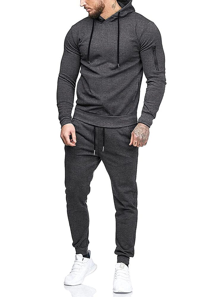 Casual 2-Piece Hooded Running Sport Suit Sets (US Only) - Image 8