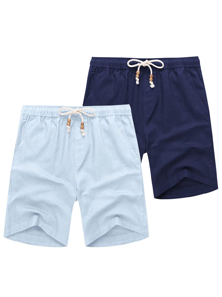 Casual 2-Piece Linen Holiday Shorts (Us Only) - Image 5