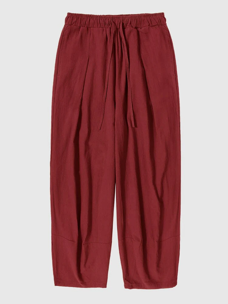 casual bloomers linen pants - Image 5