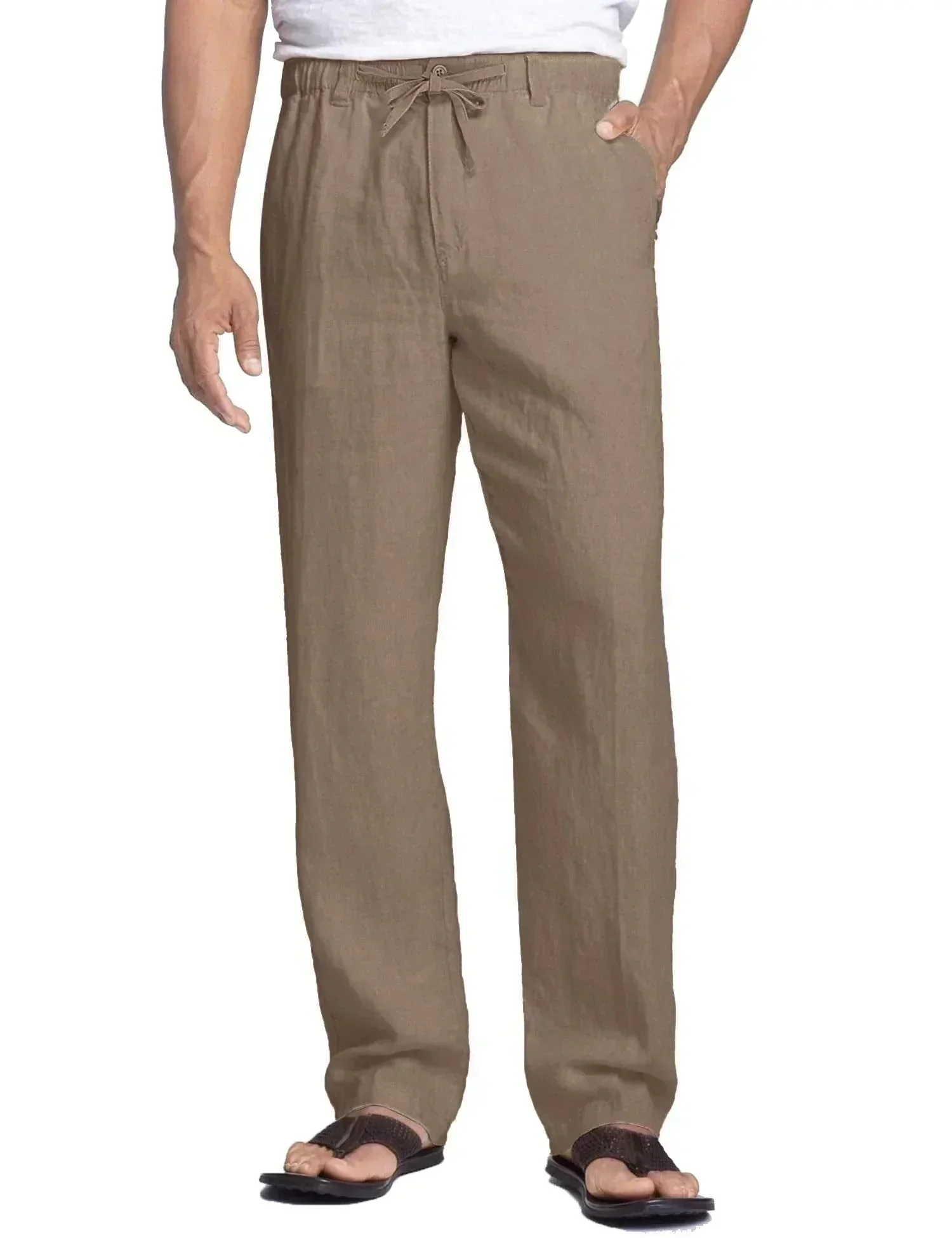 Casual Cotton Style Trousers (US Only) - Image 2