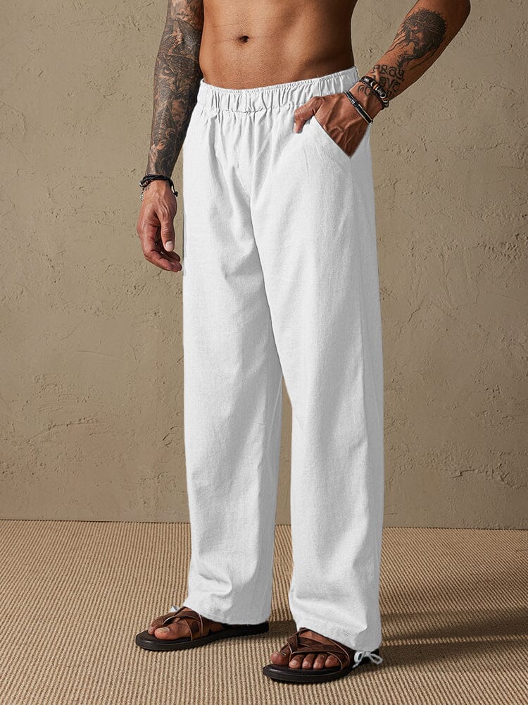 Casual Loose Style Beach Pants - Image 5