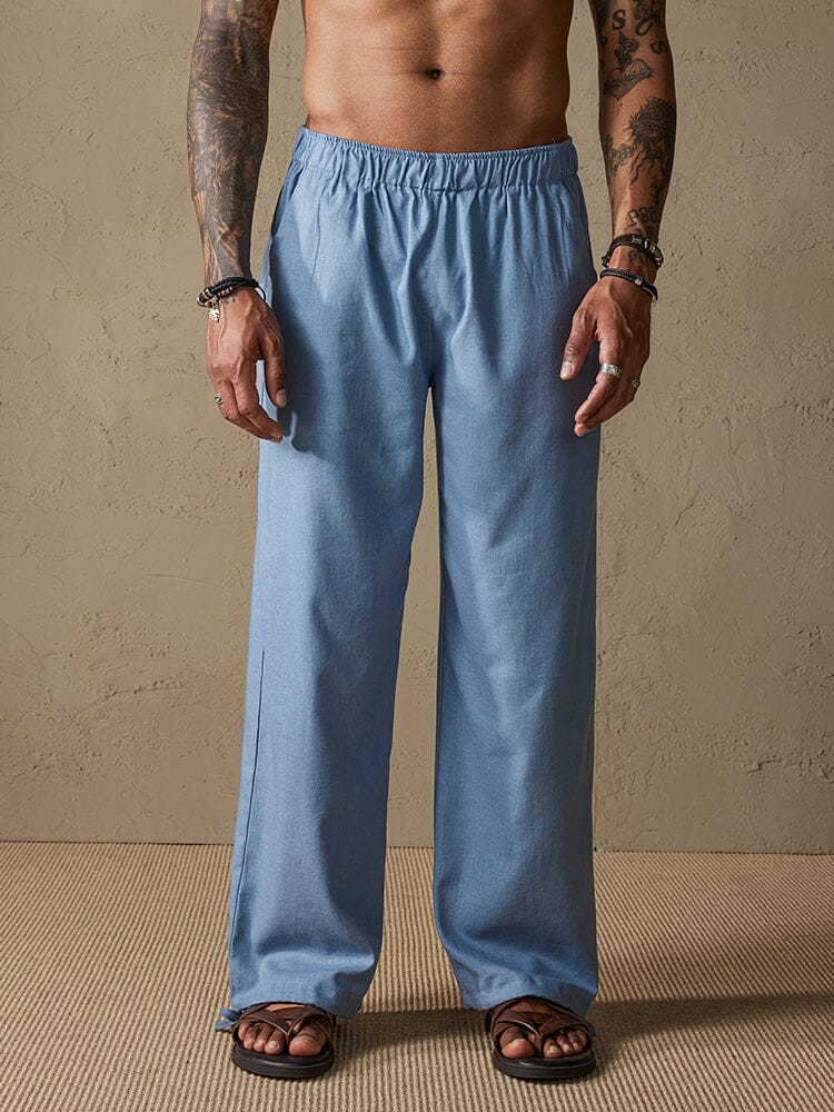 Casual Loose Style Beach Pants - Image 6