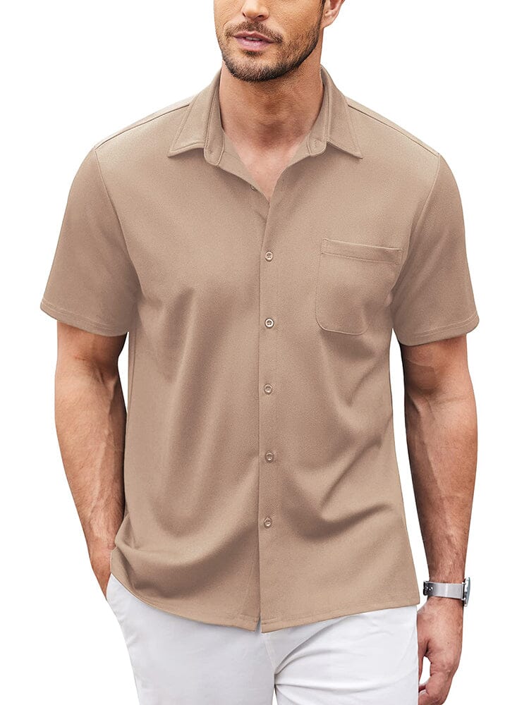 Casual Regular Fit Button Down Shirt (US Only) - Image 4