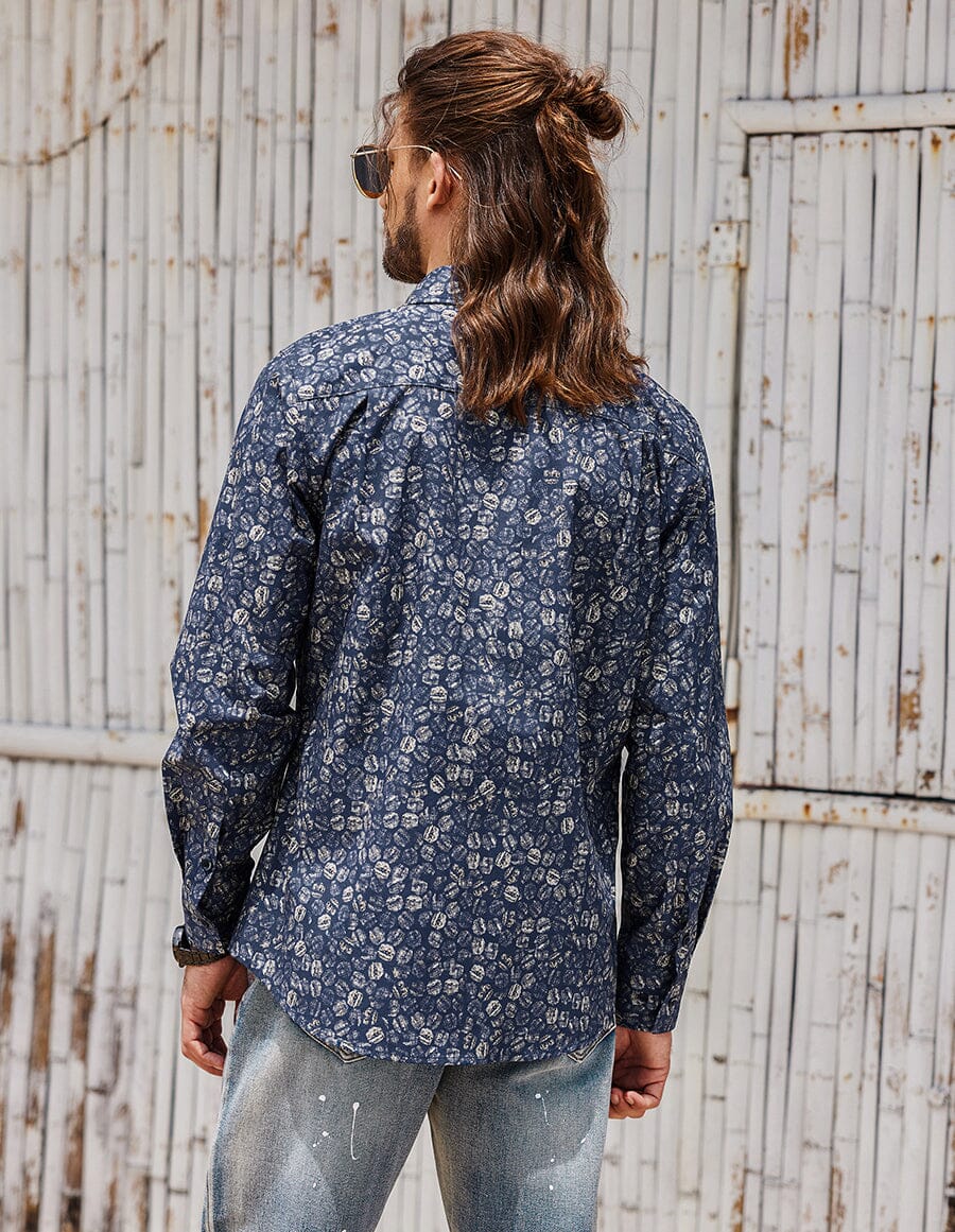 Coffee Bean Pattern Shirt - Image 2