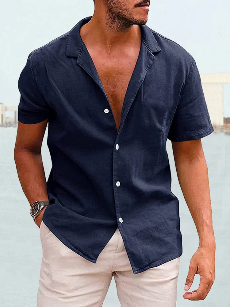 Classic Lapel Casual Shirt - Image 8