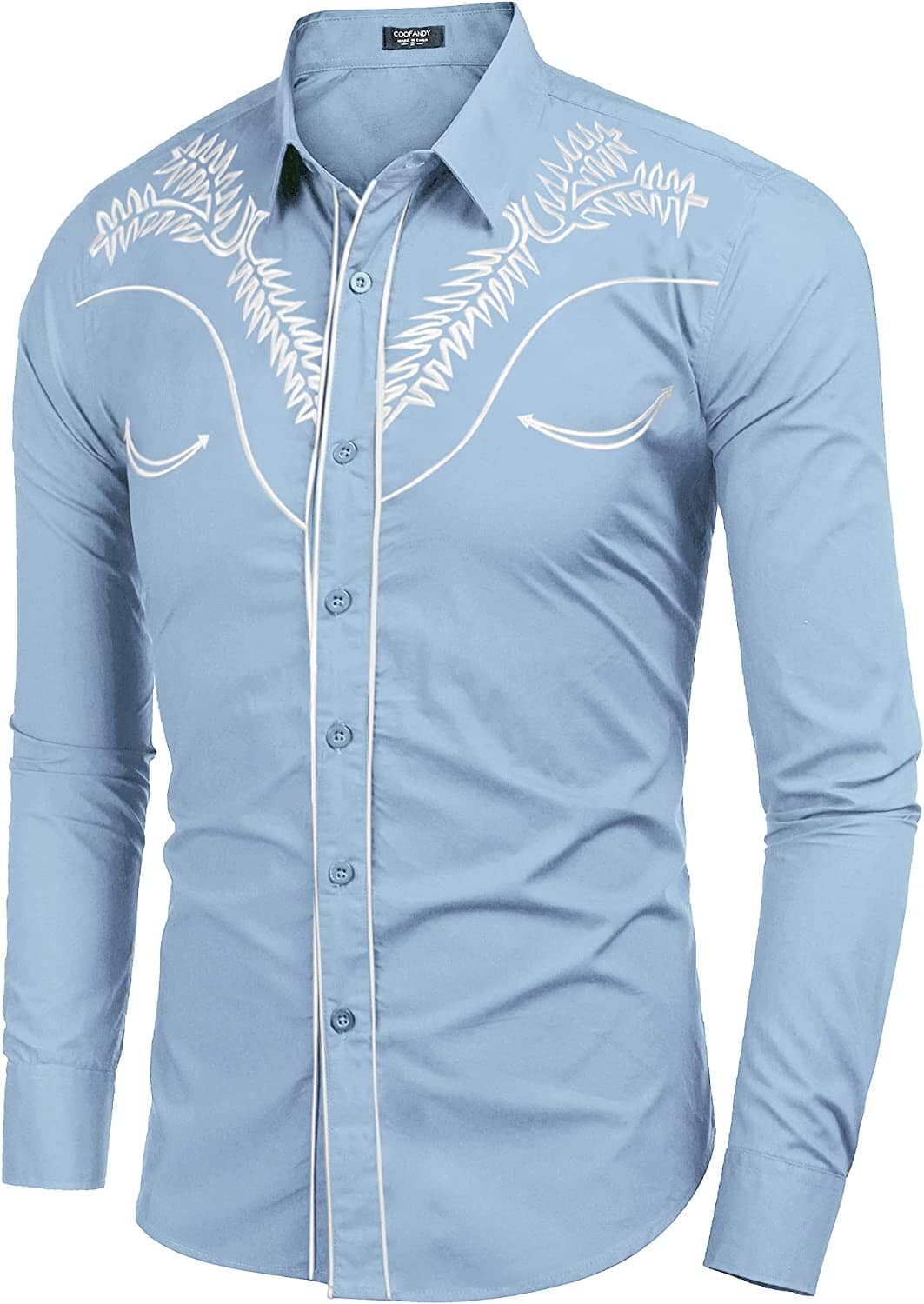 Embroidered Cowboy Button Down Shirt (US Only) - Image 20