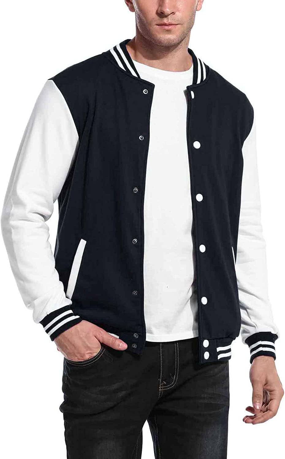 Fashion Varsity Cotton Bomber Jackets (US Only) - Image 12