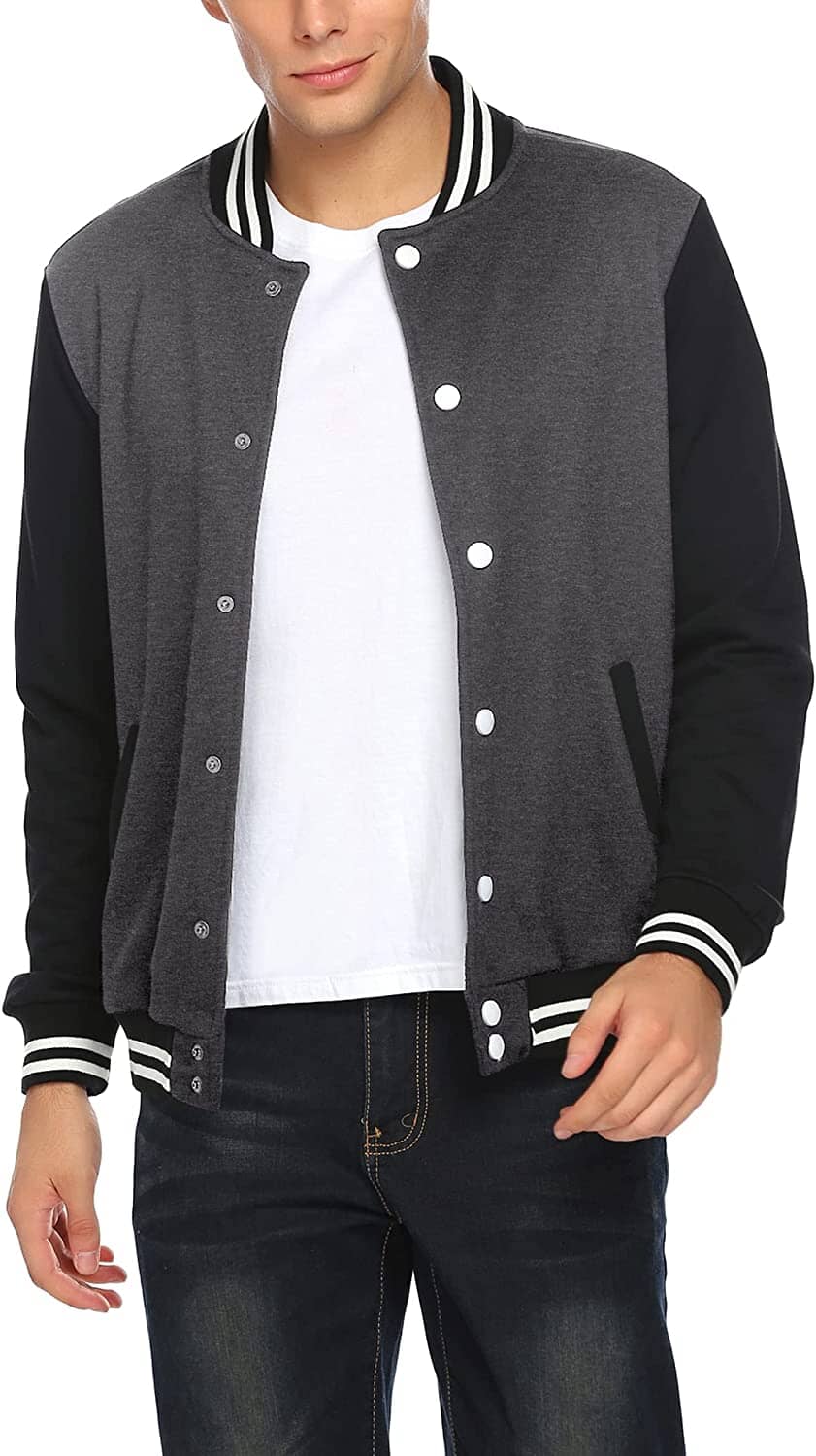 Fashion Varsity Cotton Bomber Jackets (US Only) - Image 17