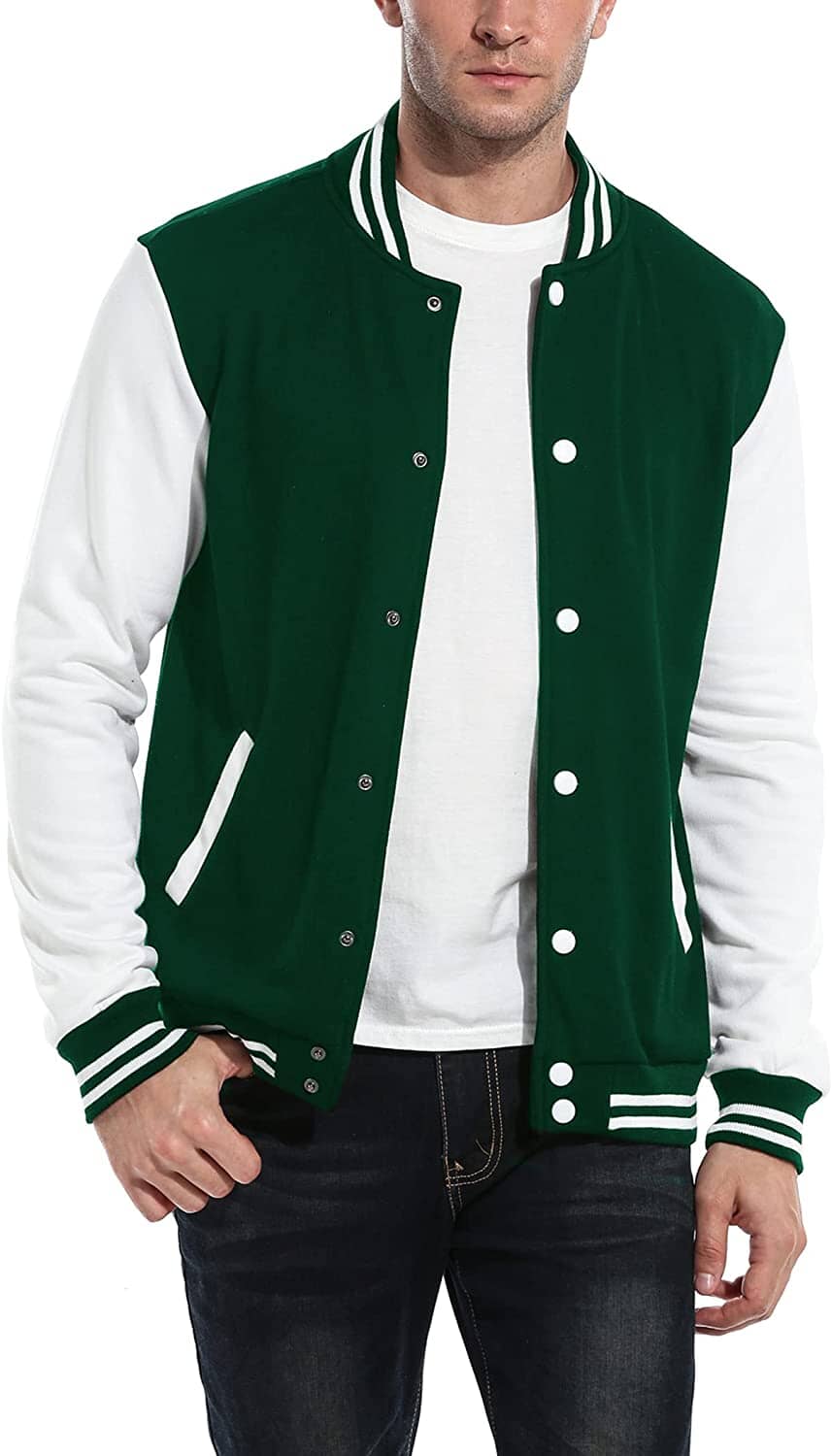 Fashion Varsity Cotton Bomber Jackets (US Only) - Image 18
