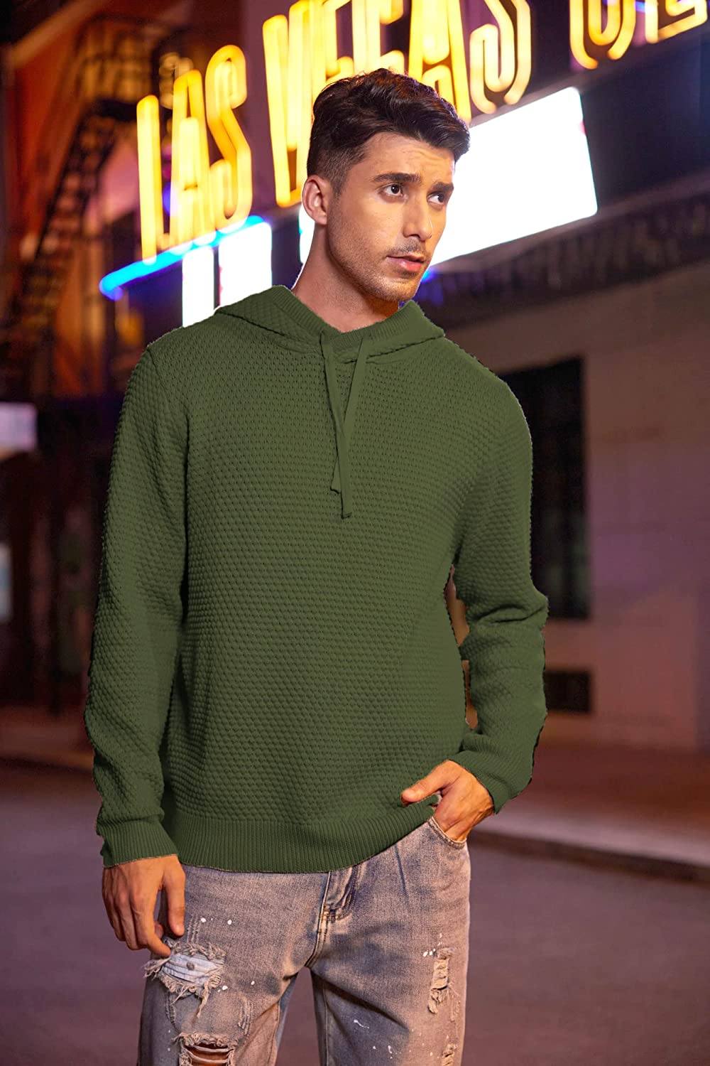 Knitted Thick Warm Hooded Pullover Sweater (Us Only) - Image 11
